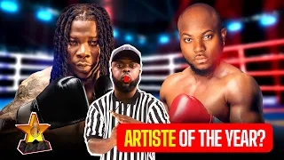 Vawulence.. Stonebwoy Vs King Promise: The Artistes Of The Year Conversation Is Getting Heated