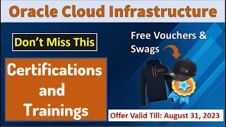 Get Certified for FREE on Oracle Cloud Infrastructure | Free Oracle Vouchers | Get Oracle Swags