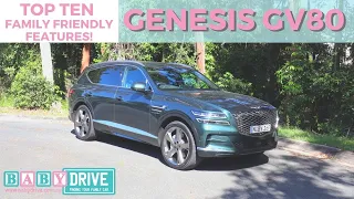 Genesis GV80: Top 10 Family-Friendly Features