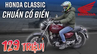 130 triệu có phân khối lớn chuẩn classic: Honda CB350 H'ness!