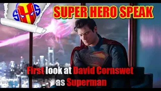 First Look at David Corenswet as Superman