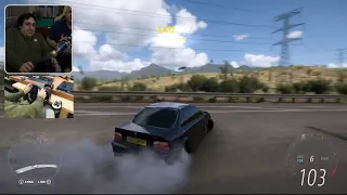 MUDJA PRVI PUT VOZI S VOLANOM *FORZA HORIZON 5*