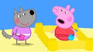 Peppa Pig Enjoys Beach Fun Building Sandcastles 🐷 🏖 Adventures With Peppa Pig