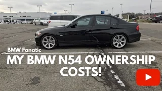 My BMW N54 135i 335i 535i Ownership Costs! Must See!