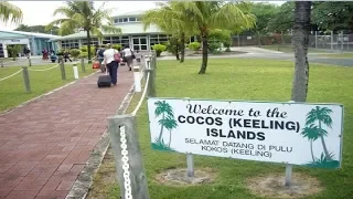 The Cocos Islands aviation links.