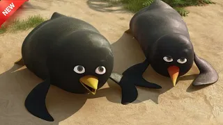 Two penguins set out in search of a great warrior. Explained in Hindi