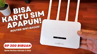 ROUTER WIFI BAGUS 2024 Unlock Semua Operator – Review Advan V1 Pro