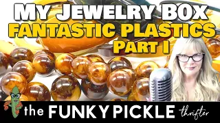 VINTAGE PLASTIC JEWELRY How to Identify CELLULOID BAKELITE LUCITE Yard Sale Finds