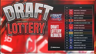 NHL Draft Lottery Reaction from a Devils Fan!