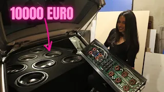 un sistem AUDIO de 10 000 Euro intr-un GOLF de 1800 Euro