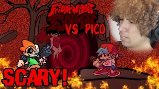 Pico is EXTREMELY Disturbing!!! | Horror Night Funkin' Mod FNF -FULL WEEK- (June 20th 2021)