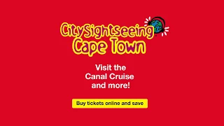 Red Bus TV - City Sightseeing Cape Town - Cape Town Boat Cruise: Canal Cruise