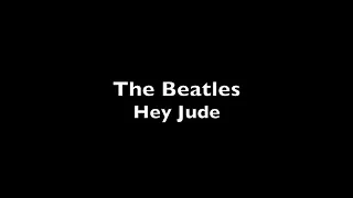 Hey Jude – Beatles – Professional Backing Track with Lyrics