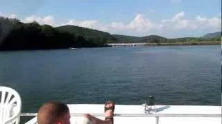 Raystown Lake Resort on the houseboat 2012