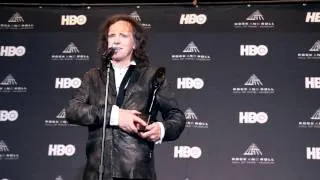 VIDEO EXCLUSIVE: Donovan at the 2012 Rock Hall Inductions