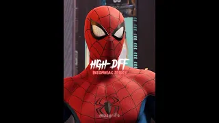 Insomniac Spidey VS The Spider-Verse | Edit #spiderman #spiderverse #shorts