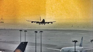 SUNSET PLANE SPOTTING | Hong Kong International Airport