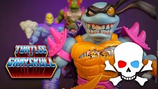 Hyperdellic's EPIC Action Figure Review!!!: Sla’ker - Turtles of Grayskull