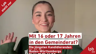 Mit 16 oder 17 Jahren in den Gemeinderat? Die jüngsten Kandidierenden von Baden-Württemberg (Teil 2)