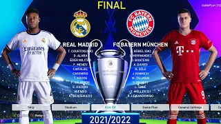 PES 2021 - Real Madrid vs Bayern Munich - Final UEFA Champions League [UCL] 2021/2022