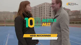 100 Meter... mit Heidi Reichinnek