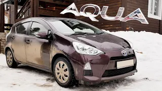 Toyota Aqua hybrid. Гибрид за 800 тысяч. Тойота Аква гибрид JDM