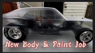 Losi 22S No Prep Drag Car - New Body and Paint job