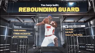 2k22 YOU NEED THIS RARE BUILD! NEW REBOUNDING POINT/GUARD DEMI GOD BUILD is DIFFERENT| current Gen