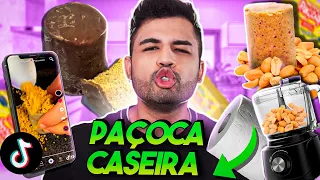 FIZEMOS PAÇOCA CASEIRA E DEIXAMOS AINDA MELHOR!