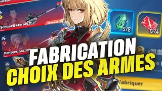 ARMES à fabriquer en priorité ! SOLO LEVELING ARISE