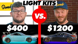 $400 Light Kit vs. $1200 Light Kit