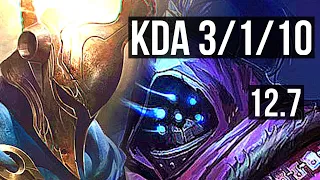 PANTHEON vs JAX (TOP) | 3.1M mastery, 3/1/10, 300+ games | KR Diamond | 12.7