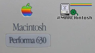 Dumpster dived Macintosh Performa 630, time for a look. #MARCHintosh