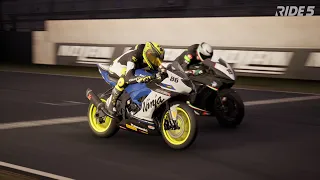 RIDE 5 - NINJA ZX-6R 636 VS MV-AGUSTA F3 675 | Gameplay | Replay