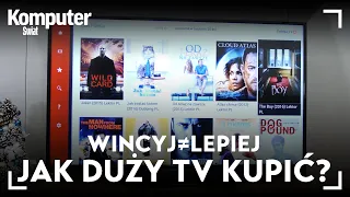 Jak duży telewizor kupić? Podpowiadamy!