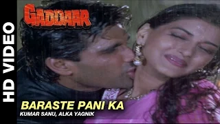 Barste Pani Ka - Gaddaar | Alka Yagnik |  Sunil Shetty & Sonali Bendre