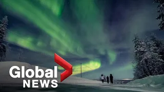 Aurora Borealis: Spectacular Northern Lights show fills the skies over Sweden