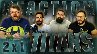 Titans 2x1 PREMIERE REACTION!! "Trigon"