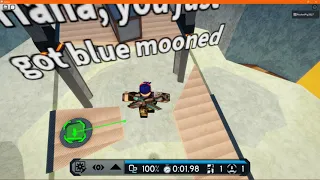 Getting 'Blue Mooned' to practice Blue Moon and Poisonous Chasm because yes [FE2CM]