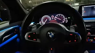 Автопарковка без рук на BMW 530i xDrive G30