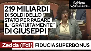 Zedda (FdI) a muso duro contro il Superbonus: "219 miliardi per pagare lo spot di Giuseppi"