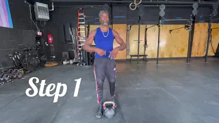 Learn how to flip a kettlebell