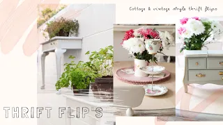 Pinterest Worthy Thrift Flips! How To Turn a Table Into a Shelf, Teacup DIY and more!