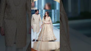 Best Jori of bridal week Aiman khan and Affan waheed #shorts