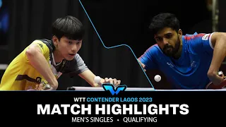 Huang Yan-Cheng vs Sanil Shetty | MS Qual | WTT Contender Lagos 2023