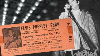 Elvis Presley 1956 Troy Ohio Concert - Explore Inside Hobart Arena⚡️