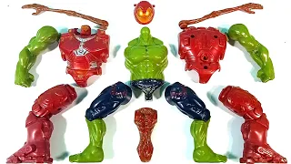 Assemble Marvel Avengers Hulk Buster , Hulk Smash And Siren head