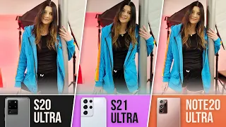 S21 Ultra Camera VS. S20 Ultra VS. Note 20 Ultra!