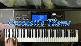 Crockett's Theme Cover on Korg Pa1000 and Guitar