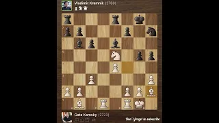 Gata Kamsky vs Vladimir Kramnik • Tal Memorial Blitz, 2008